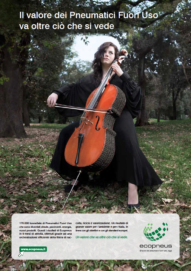 campagna comunicazione Ecopneus 2012